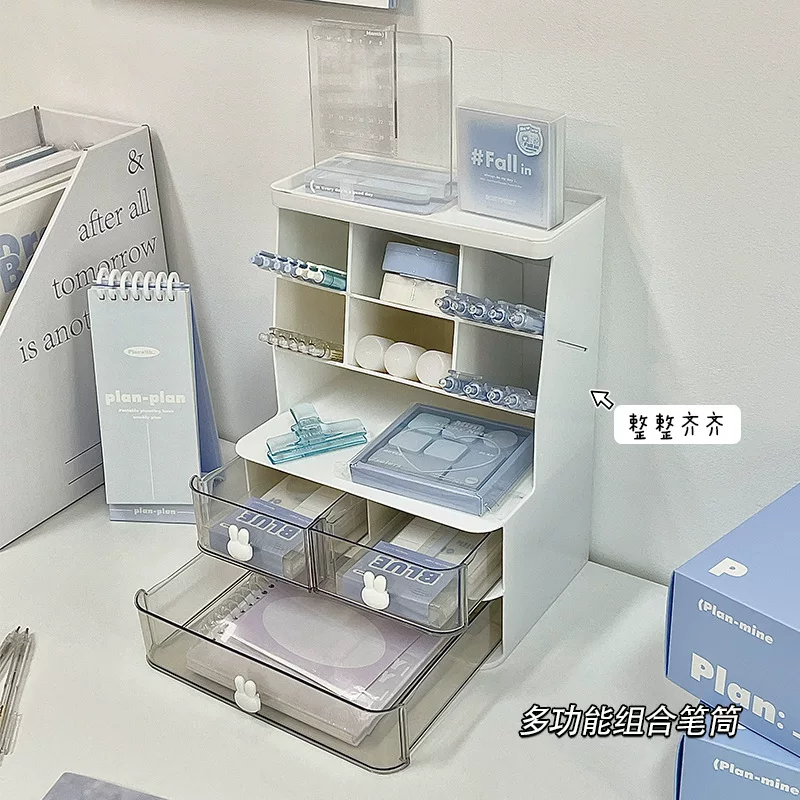 Cingarded субконтракт pen holder настольный органайзер, коробка для хранения стол, стол, студент, общежитие, канцелярия и запасы приливной стеллаж