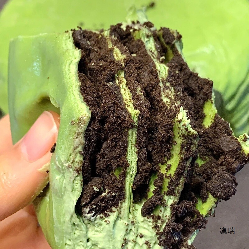 抹茶千层蛋糕利动物奶油奥芋泥草莓蓝莓网红款甜品办公室下午茶|undefined