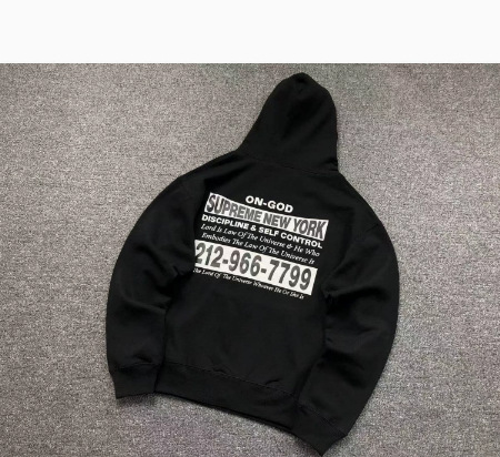 #1 black hooded [cotton style three qi] / S