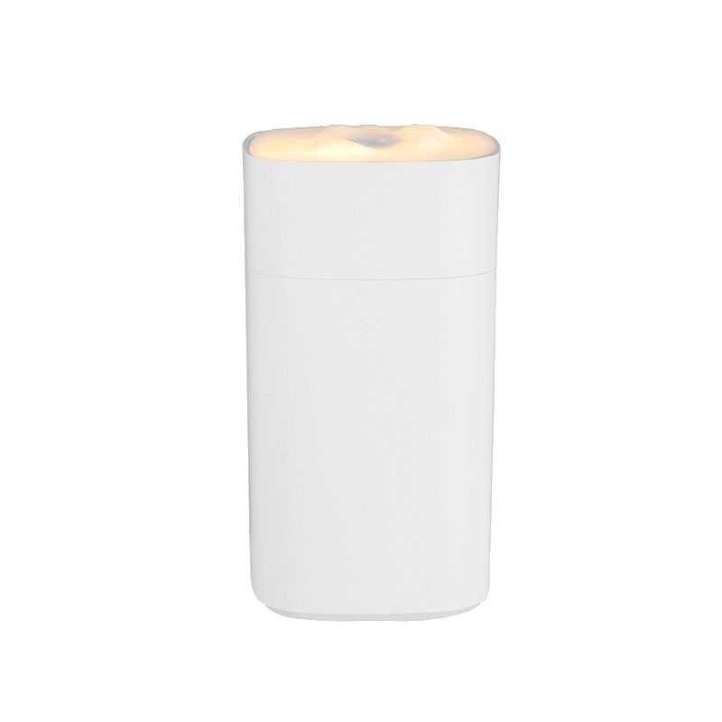 Cross-Border Creative Charging Spray Ultrasonic Humidifier Car Mini Negative Ion Bedroom Handheld Snow Mountain Night Light