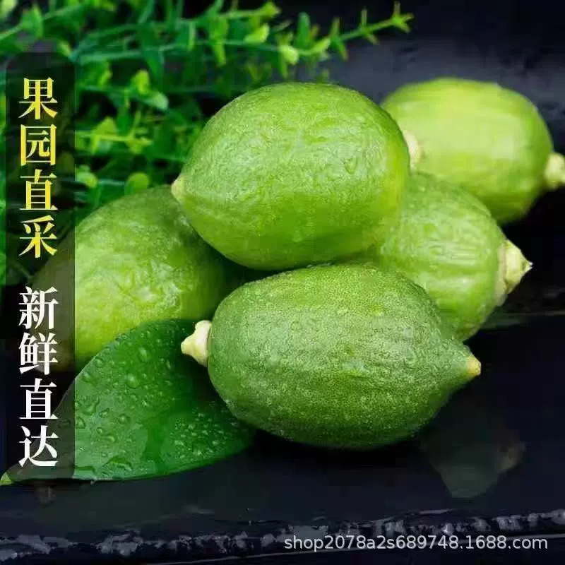 Аутентичные духи Гуандун, лимон, свежий зеленый лимон, коммерческие хорошие фрукты, сезонные фрукты, магазин чая с молоком, специальная бесплатная доставка