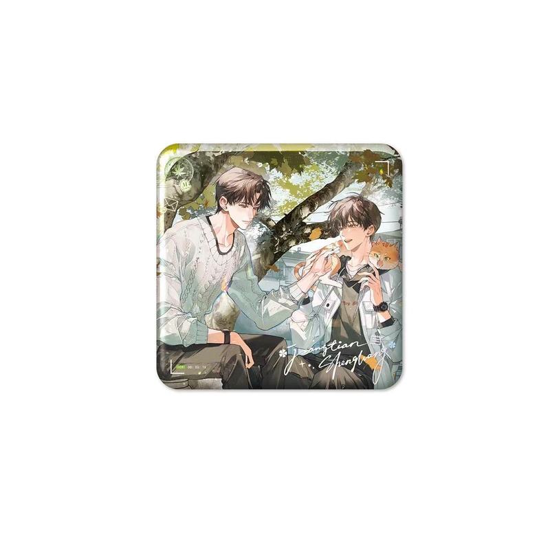 正規品在庫あり 某某第二期バジバッジ色紙周辺品 公式谷二次元耽美 江天盛望|undefined