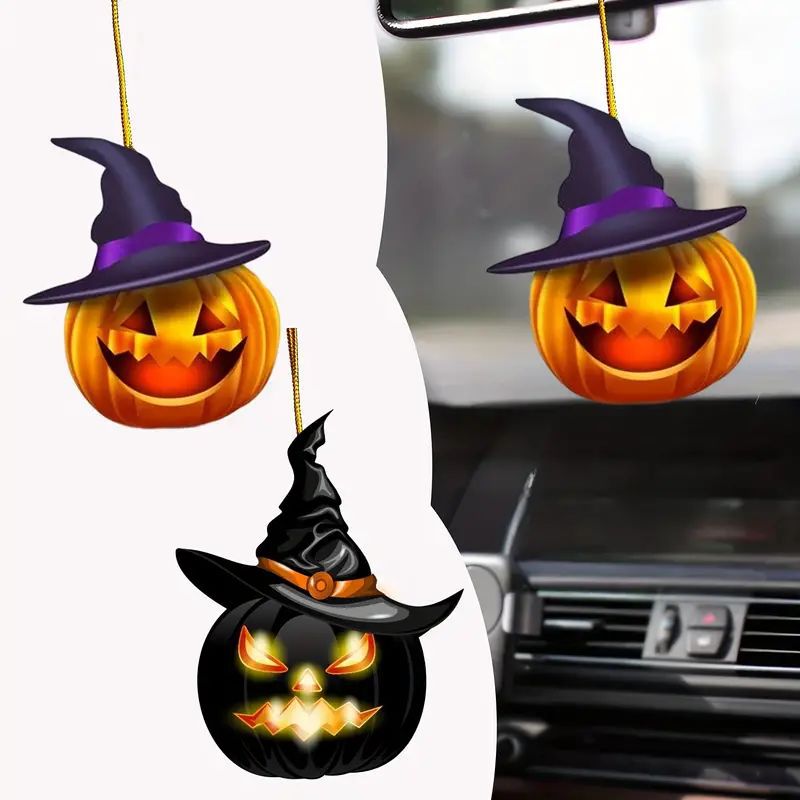 Halloween encantador calabaza colgante de vacaciones acrílico plano transfronterizo nuevo colgante interior colgante de fiesta colgante