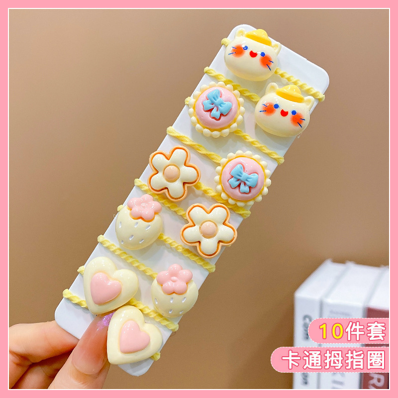 Banda de goma para niños, lazo para el cabello con pulgar para niña, accesorios para el cabello, cuerda para la cabeza para bebés, niña pequeña, sin dañar el cabello, gomas de goma, lindos sombreros