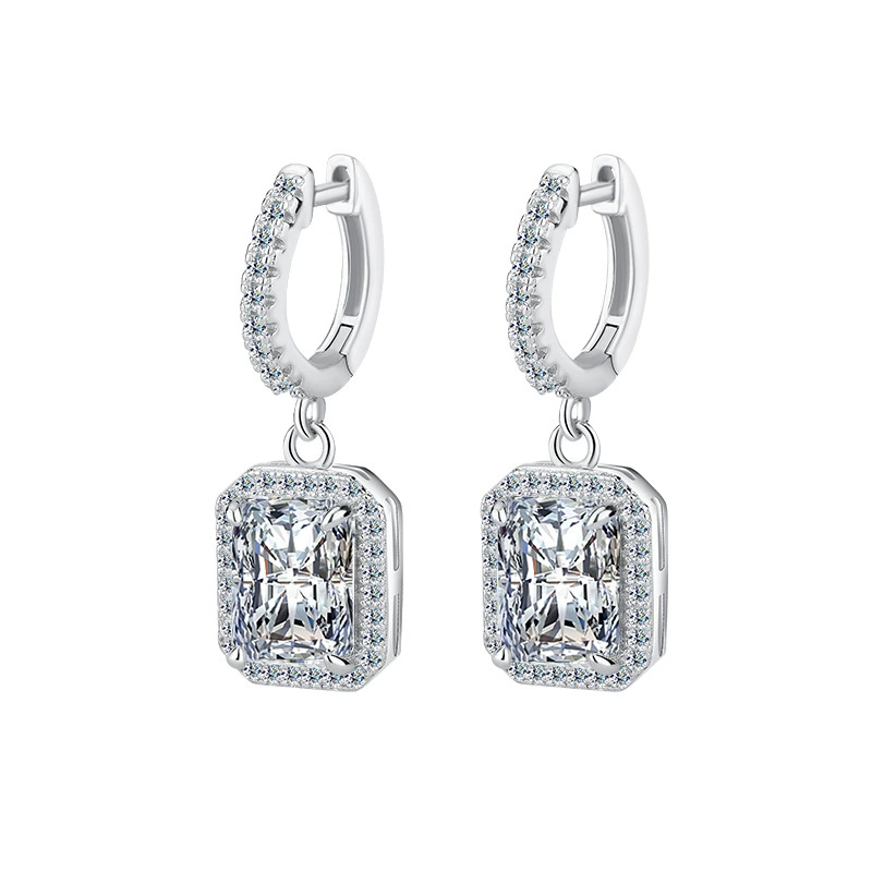 (Cross-border trading), earrings, silver 925 sample