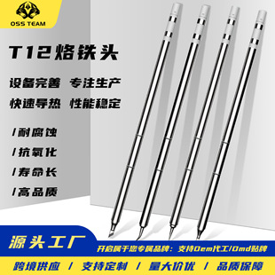 Ossteamt12 Soldering Iron Hair Hot Core Copper Multi-Layer Electroplating Supports Oem/Odm Pointed Head