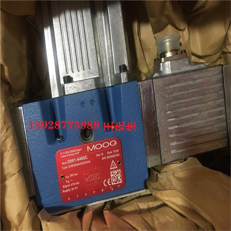 D633-317B  D633系列DDV阀 D661-4594C穆格MOOG伺服阀现货