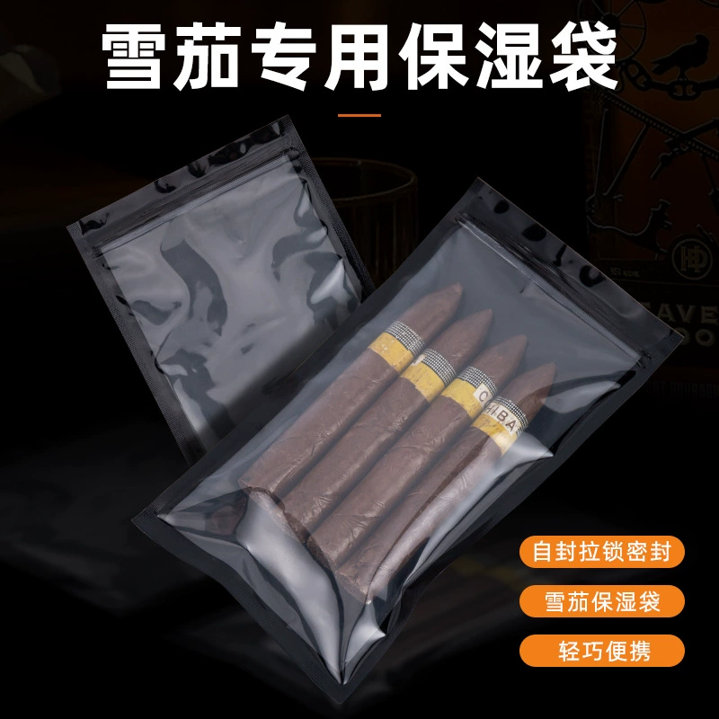 Сигарный увлажняющий мешок портативный герметичный 5 шт емкости сигарный увлажняющий мешок для хранения уличных сигар аксессуары для подарков