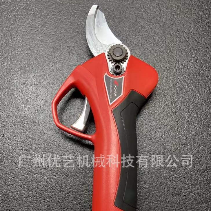 嘉航防手剪3.2公分口径16.8V 2.5ah 锂电池电动剪刀柑橘树枝修剪