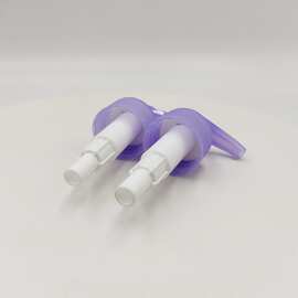 24牙28牙彩色按压式乳液泵沐浴露泵消毒洗手液泵头洗发水压泵