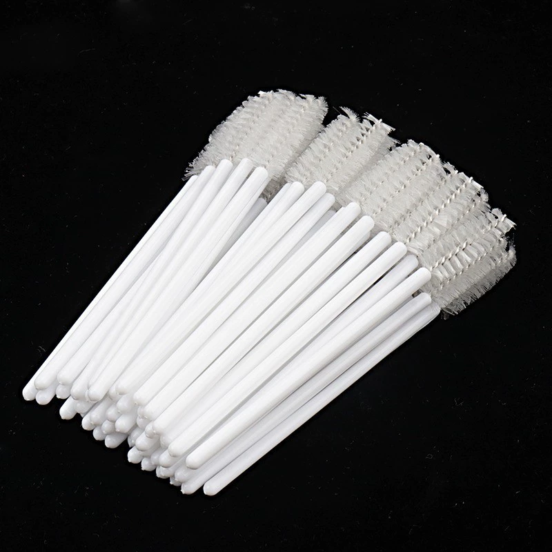 Disposable brush for eyelashes, curly false eyelashes for extension