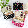 Cosmetic bag, handheld small clutch bag, mirror, storage system