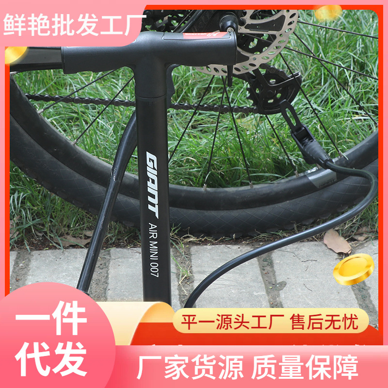 GIANT/捷安特迷你打气筒山地自行车美法嘴通用公路车小型气筒