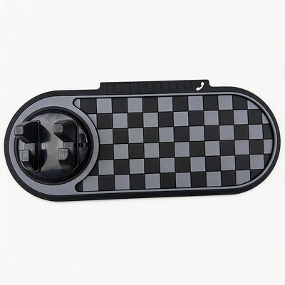 Car Phone Holder Anti-Slip Mat Anti-slip mat - blackgray-model-black-stand