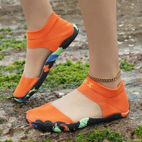 New Beach Shoes for Men and Women, Summer Non-Slip Diving and Snorkeling Shoes, Seaside Beach Barefoot Wading Shoes, Fitness Shoes