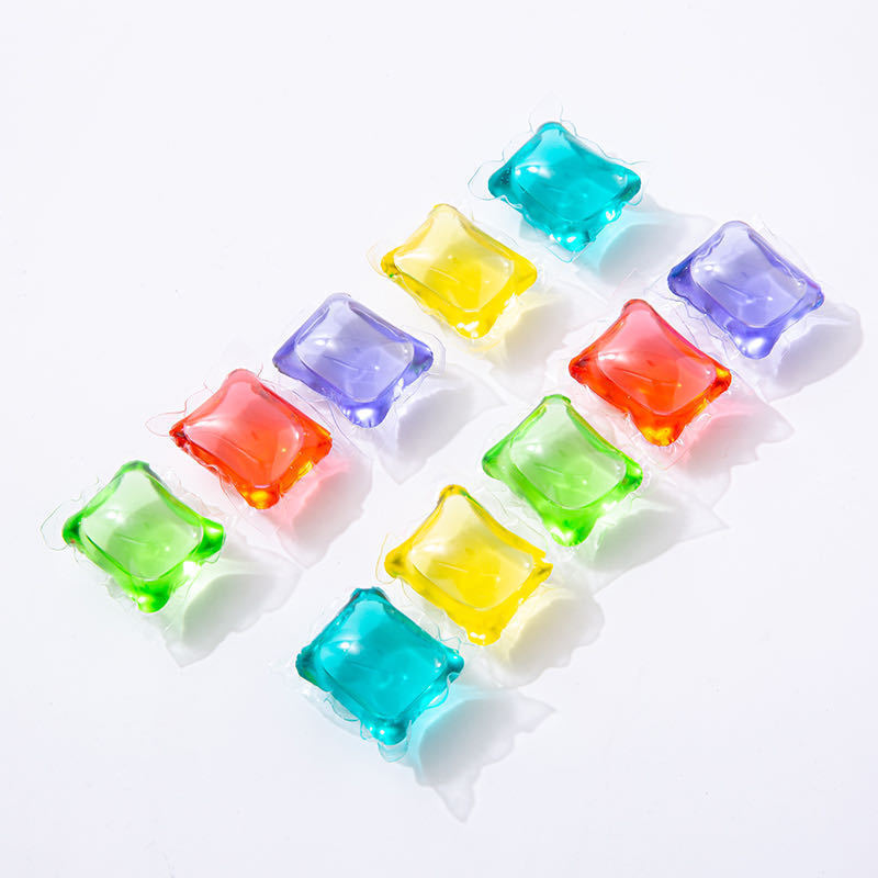 Granos de gel de lavandería lavanda fragancia perfume sabor duradero fragancia familia paquete de lavandería líquido bolas de gel inofensivo familia paquete