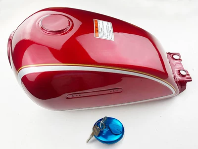 Fuel tank, tank, Zhujiang Prince domestic small - fuel-tank-large-floral-red-fuel-tank-cap