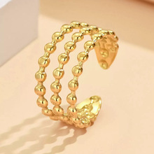 INSʱ�г�����ָ�ﶬ�߼������β���ֶ�18k�𿪿ڽ�ָ��Ůʿ��Ʒ