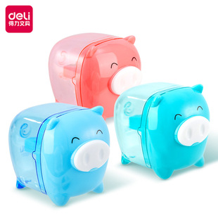 Deli 0557 Pencil Sharpener Mini Piggy Pencil Sharpener Deli Pencil Sharpener Pencil Sharpener Machine