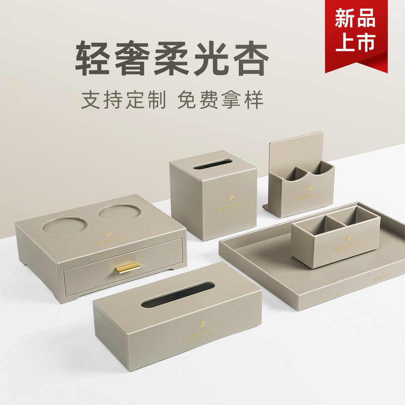 Acrylic Disposable Supplies Storage Box Hotel Toothbrush Box Hotel Supplies Storage Box Guest Room Washstand Tray