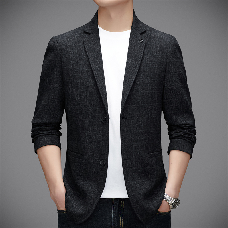 Thin trend casual spring fashionable suit