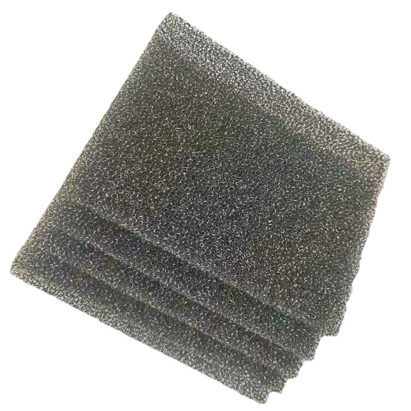 批发黑色阻燃防尘滤垫聚氨酯 大中小孔网状透气填充发泡海绵厂家