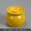 Yellow 400 ml earthen jar---no need for slow hands