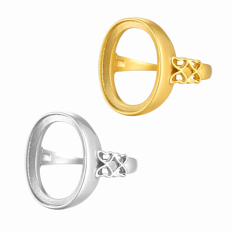 Модное handmade кольцо в форме сердца с вставкой камня, яшмовый восковой агат, 18K белое золото от