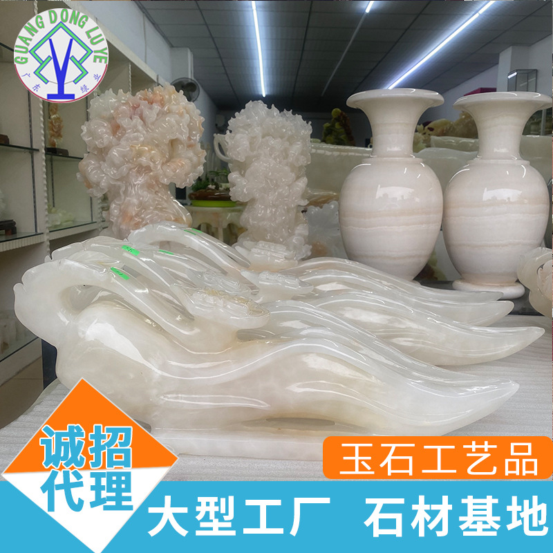 天然大理石玉石工艺品玄关酒柜客厅摆件中式山水壁画浮雕彩雕厂家