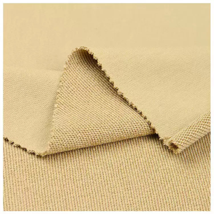 26S32支全棉毛圈布 280g秋冬精梳卫衣纯棉鱼鳞布针织面料