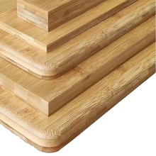 天然竹胶合板碳化楠竹板平压侧压 单层竹板 浅咖啡色侧压竹板现货