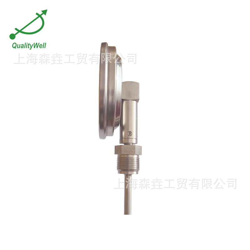 WSS-411������˫�����¶ȼƣ�100mm�����¶�0-100C