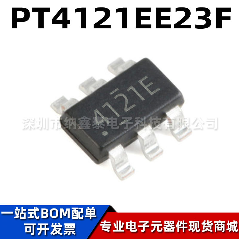 Brand new original PT4121EE23F SOT23-6 silk screen 4121E LED driver IC step-down constant current chip