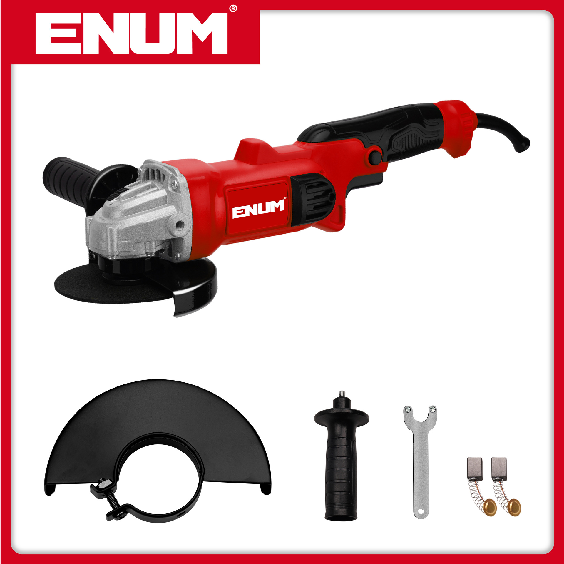 4061 亿能电动工具 红色角磨机 高品质大品牌