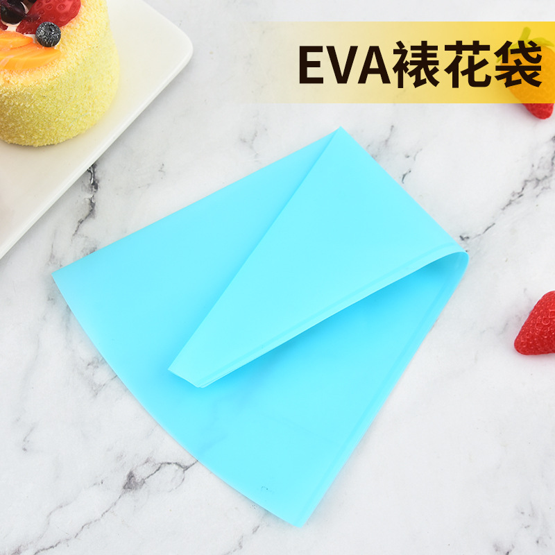 Silicone Thickened Decorating Bag Baking Complete Set Large Cream Piping Bag Reusable High-Temperature Cake Piping Bag