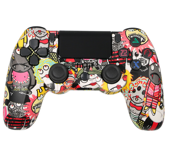 Control Inalámbrico de Juego P4 PC360 PS3 de ABS con Vibración, Luz RGB para PC y PS4