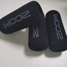 廠家加工定制防噴印刷logo海綿話筒套吸音手持麥克風罩可水洗