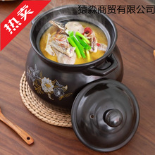 砂锅煤气灶专用大容量特大号炖锅家用燃气煲汤锅陶瓷锅土小号沙锅