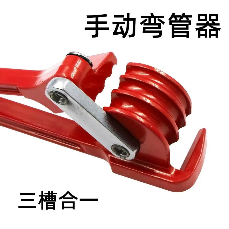 Небольшой ручной трубогибочный станок для стальных прутьев, ручной трубогиб «три в одном», трубогибочный станок для медных труб толщиной 10 мм, имперский