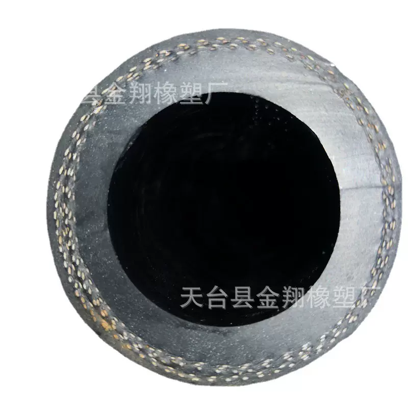 黑色高压夹布橡胶管耐热耐油喷砂蒸汽水管5分6分32mm38mm规格齐全
