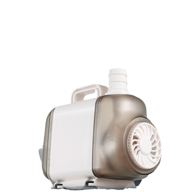Fish tank circulating pump side suction submersible pump mute adjustable flow aquarium suction small fish manure exchange pump