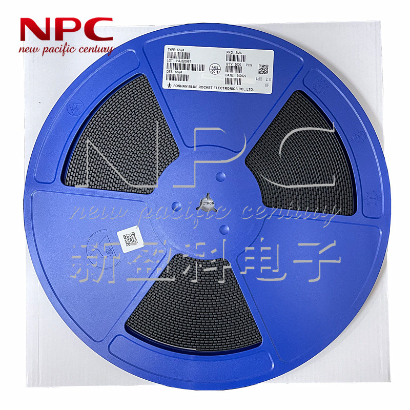 蓝箭 SS24 贴片肖特基整流二极管 SMA 2A 40V DO214AC 一盘5000只