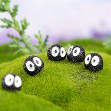 微景观摆件卡通可爱黑色精灵树脂工艺品多肉盆栽diy造景材料配件