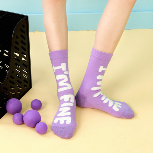 春夏原创糖果系列女袜直板可爱潮袜精梳棉情侣sock休闲袜