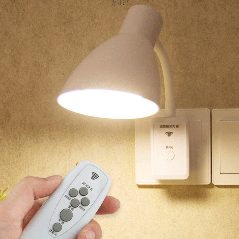 Remote Control Night Light Led Energy-Saving Light Bulb Bedside Smart Table Lamp Bedroom Night Lighting Baby Feeding Factory Factory