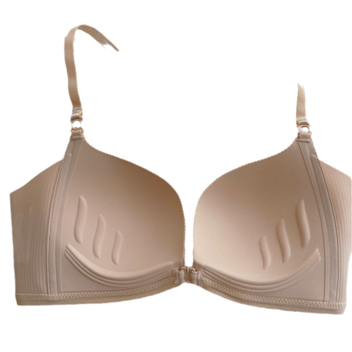 168 una hebilla para usar, realmente no hay rechazo, hebilla delantera ultrafina de 0,8 cm, sin anillo de acero, sin costuras, hermoso sujetador sin espalda