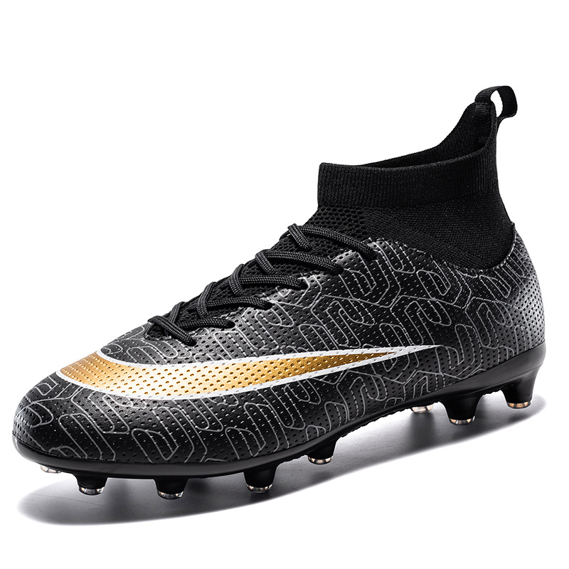 Nuevos zapatos de fútbol transfronterizos de clavos largos zapatos deportivos para niños zapatos de fútbol de entrenamiento juvenil botas de fútbol