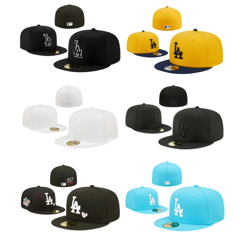 Cross-border wholesale three-dimensional embroidery full seal baseball cap non-adjustable size cap team cap rear seal baseball cap