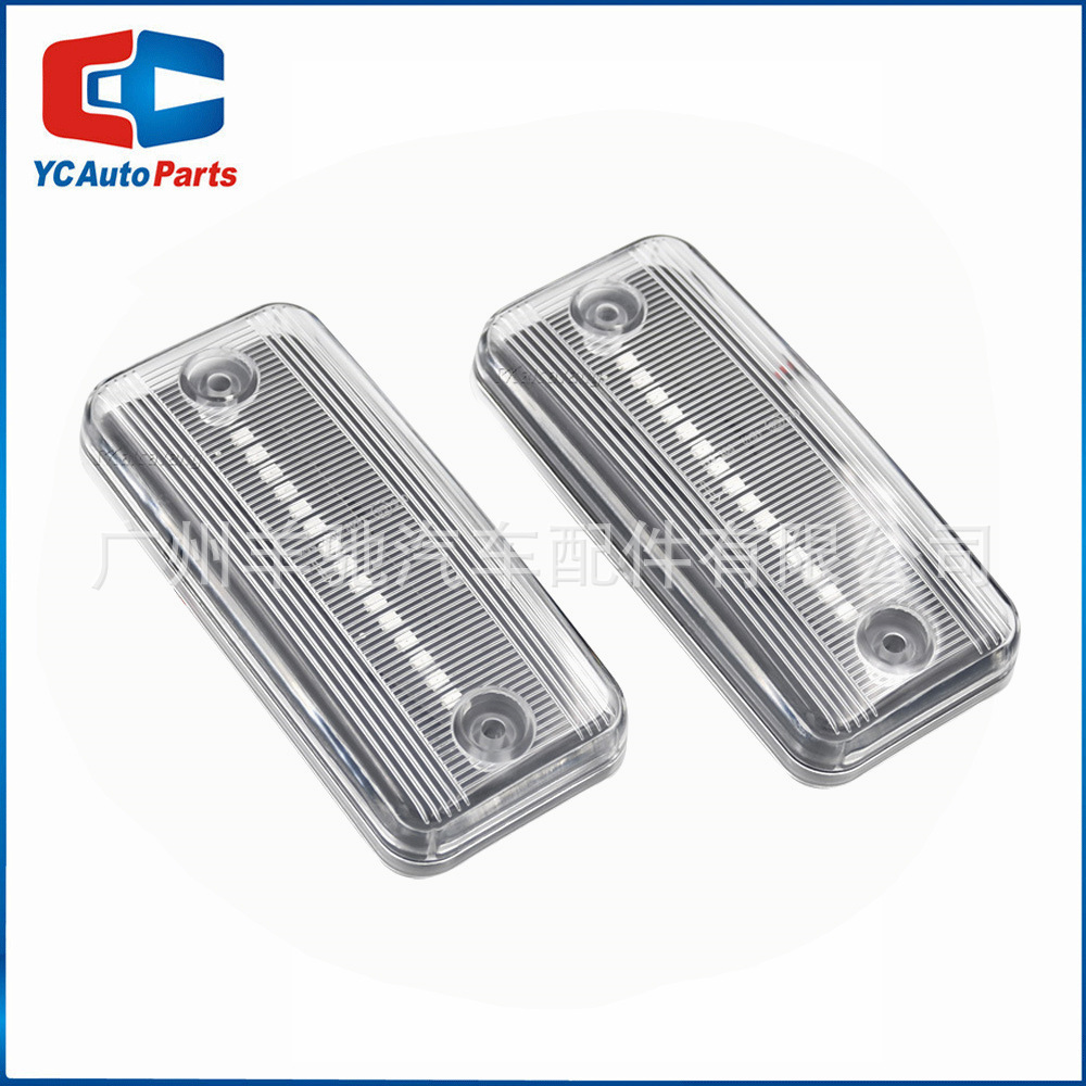 Aplicable a Fiat Citroën Renault Jeep Volvo FE pan de automóviles cuchillas laterales luces laterales de dirección
