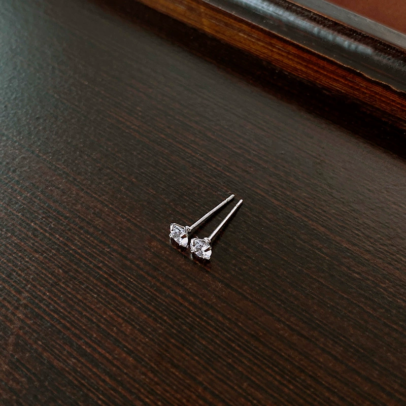 Серебряная игла, цирконы, модные универсальные серьги из жемчуга, стиль высокого качества, стиль «легкая роскошь», оптовая закупка